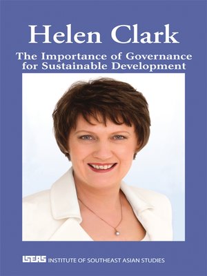 cover image of The importance of governance for sustainable development